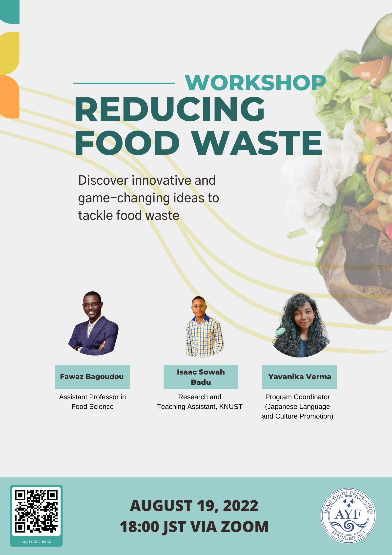 [Workshop] Reducing Food Waste